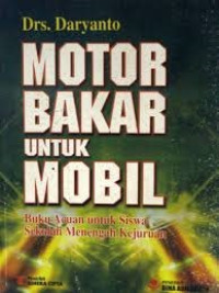 Motor Bakar Untuk Mobil