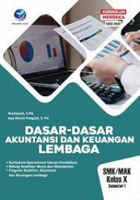 Dasar Dasar Akuntansi dan Keuangan Lembaga kelas X semester 1