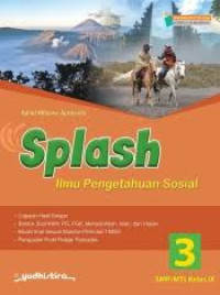 Splash ilmu pengetahuan sosial
 3/ IX SMP