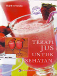 Terapi Jus untuk Kesehatan