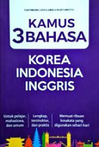 Kamus Bahasa Korea-Indonesia