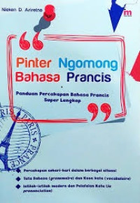 Bahasa Prancis: Pinter Ngomong