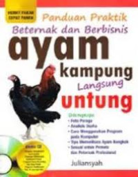 Meraih Untung Dengan Ayam Kampung